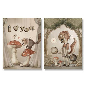 Mrs Mighetto: Mrs Mighetto 2 Pack Cards - Strong Love