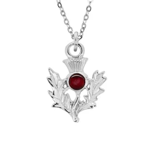Products: Birthstone Thistle Pendant Kintail House