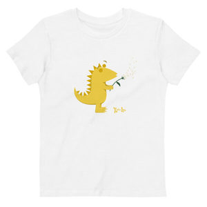 Organic cotton kids t-shirt – Kiri and Lou Kiri dandelion
