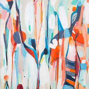 Tiger Tipple - Original Abstract Painting