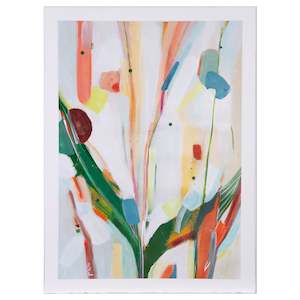 Dormouse Digs - Abstract Painting on Paper