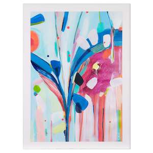 Monkey Puzzle - Abstract Painting on Paper