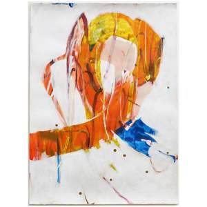 Cock A Hoop - Abstract Painting on Paper