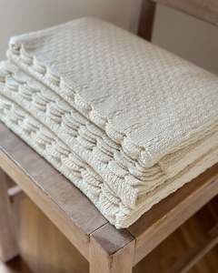 Apuri Collection: Alabaster Apurimac Blanket Pre-order