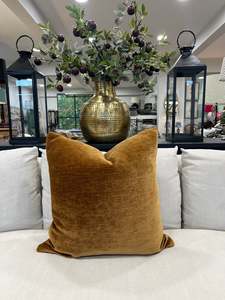 All: Gold Velvet Cushion