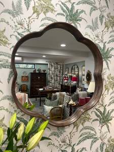 Squiggle looking glass Mirror