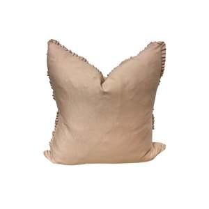 Cushions: Blush Linen Euro Cushion