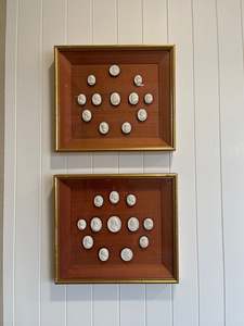 Pair of framed grand tour Intiligos