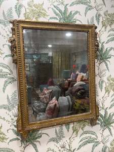 Antique Gold Gilt Mirror