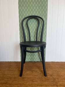 Black Bentwood Dining Chairs
