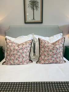 Sloane Queen Ticking Headboard