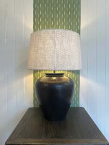 Natural Barbotine Lamp Shade