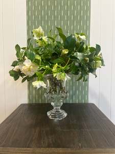 Urn Crystal Vase - Medium