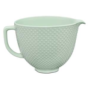 Stand Mixer Accessories: 4.7L Dew Drop Ceramic Bowl for Tilt-Head Stand Mixer 5KSM2CB5TDD