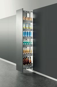 Products: Pull-Out and revolving pantry mechanism, 300mmW, 400mmW - Kitchen Depot