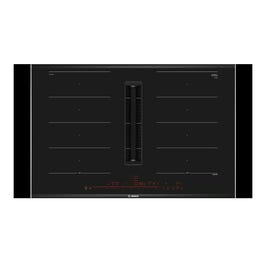 Bosch: BOSCH 80cm Induction Hob with Integrated Ventilation System Black Ceramic Glass - PXX875D67E - Kitchen Things