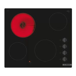 Bosch: Bosch Series 2 60cm Electric Hob Black Ceramic - PKE611CA2A - Kitchen Things
