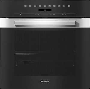 Miele: Miele 60cm Pyrolytic Wall Oven - H7260BPCS - Kitchen Things