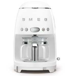 Smeg Drip Filter Coffee Machine White - DCF02WHAU - Kitchen Things