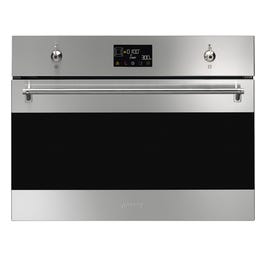 Smeg: Smeg 45cm Combi Microwave Oven Stainless Steel Stainless steel - SOA4302M1X - Kitchen Things