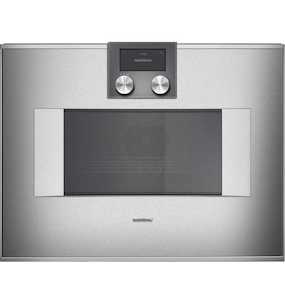 Gaggenau: Gaggenau 45cm Combi Microwave Wall Oven Stainless Steel - BM451110+ - Kitchen Things