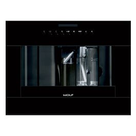 Refrigeration: Wolf 24 Inch Built-In Coffee System with Adjustable Grinder - ICBEC24/B Black - EC24B - Kitchen Things