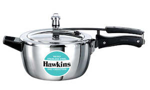 Pressure Cookers: Hawkins Tri-Ply Stainless Steel 3.5 Litre Pressure cooker HSST3T