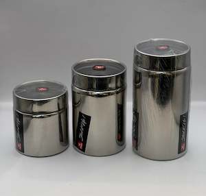 Steel Storage Container See thru lid Trio
