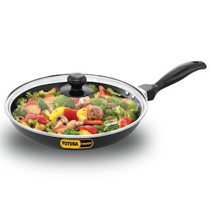 Hawkins Futura 26 cm Frying Pan, Nonstick Fry Pan with Glass Lid, Induction Non &hellip;