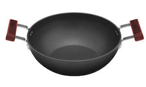 Futura Deep Kadhai (Flat Bottom) 3.5 Litre with stainless steel lid CODE:INK35S &hellip;