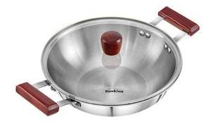 Pans: Hawkins Deep-Fry Pan 2.5 Litre with Glass lid CODE:SSD25G