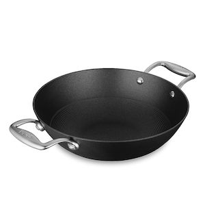 Stahl Blacksmith Hybrid Enamelled Cast Iron Kadhai, Rust Proof Kadai for Cooking&hellip;