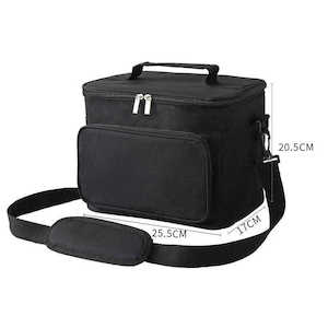 Homeware: Insulated Lunch Bag for adult Reusable Lunch Box for Office Work Leakproof Freezable Cooler Bag with adjustable shoulder