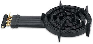 Gas Burners: 4 Ring LPG Gas Burner Cast Iron Commercial Gas Stove Burner