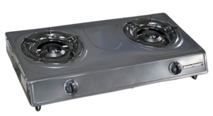 Double Burner Gas Cooker AUTO IGNITION Countertop Outdoor use