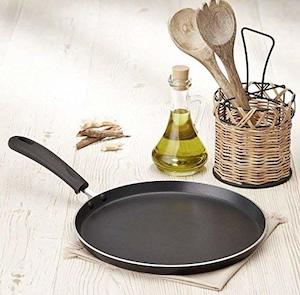 Tawa: Losange Flat non-stick dosa tawa Tawa 28cm diameter  (Aluminium, Non-stick)