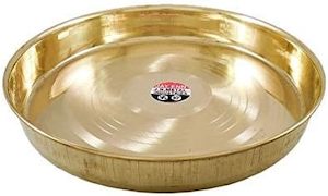 Homeware: Brass Thali (2 sizes)