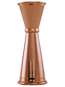 Copperware: Utility Japanese Jigger 30/60ml Copper Finish Stainless steel