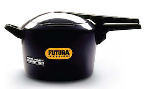 Pressure Cookers: Futura Hard Anodised Induction Compatible Pressure Cooker, 6 Litre,Black (IFP60)