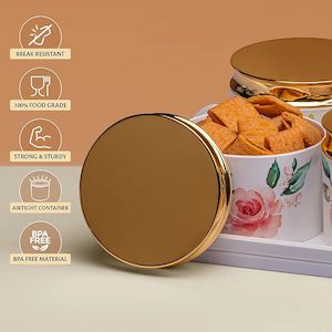 Selvel Polypropylene Utility/serving Container lily (Pack of 2)