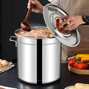 Cookware: Stainless Steel Stock Pot (Commercial/domestic)