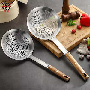 Commercial/Domestic Stainless Steel Frying Jhara, Strainer, Skimmer