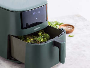 Air Fryer: GreenPan Bistro Airfryer 1 basket 7.2L- Pine Green (Online Only)