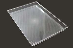 Display Food Tray/Mithai Tray Plastic/acrylic 2 sizes