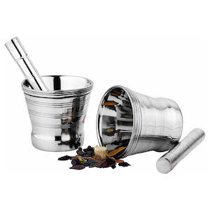 Stainless Steel Spice Grinder Pill crusher Mortar and pestle (Rajkamal) 4 sizes
