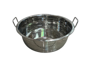 Stainless Steel Rice Strainer  47, 54 cm Domestic/Commercial