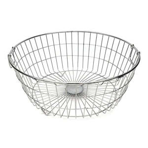 Strainers: Steel Dish Rack/Drainer/Strainer Basket For Kitchen Utensils Round