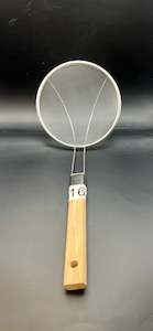 Steel Wire Strainer with Wooden Handle
