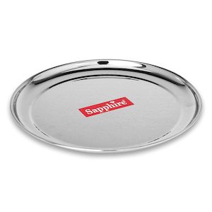 Utensils: Stainless steel Thali/Plate