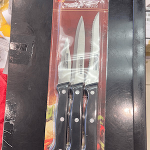 Cutlery: Kitchen Tool 3pc knife set
